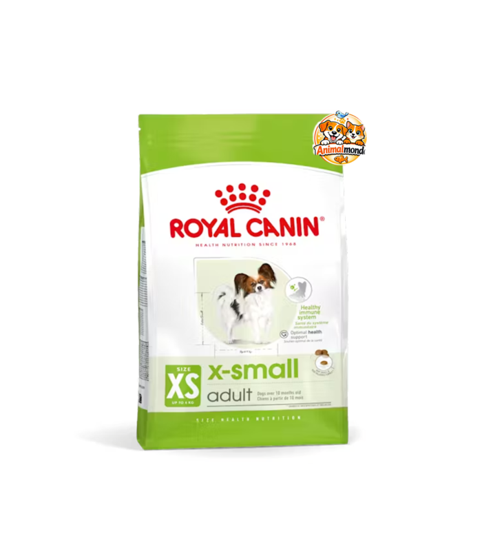Une nutrition premium spécialement formulée pour préserver la vitalité, la digestion et la santé dentaire des chiens adultes de très petite taille.